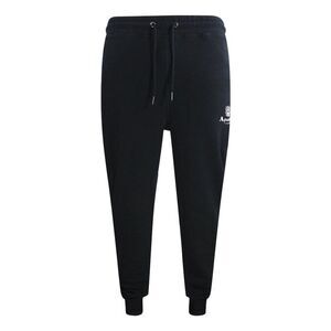 Aquascutum Mens Active Basic Ribbed Sweatpants / Black